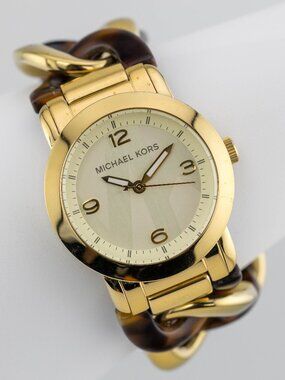 Michael Kors MK4266 Quartz Analog Women's Watch New Battery